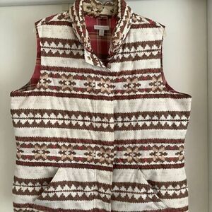 CHARTER CLUB NEW CONDITION PUFFER ZIPPER WOMAN VEST SIZE XL​